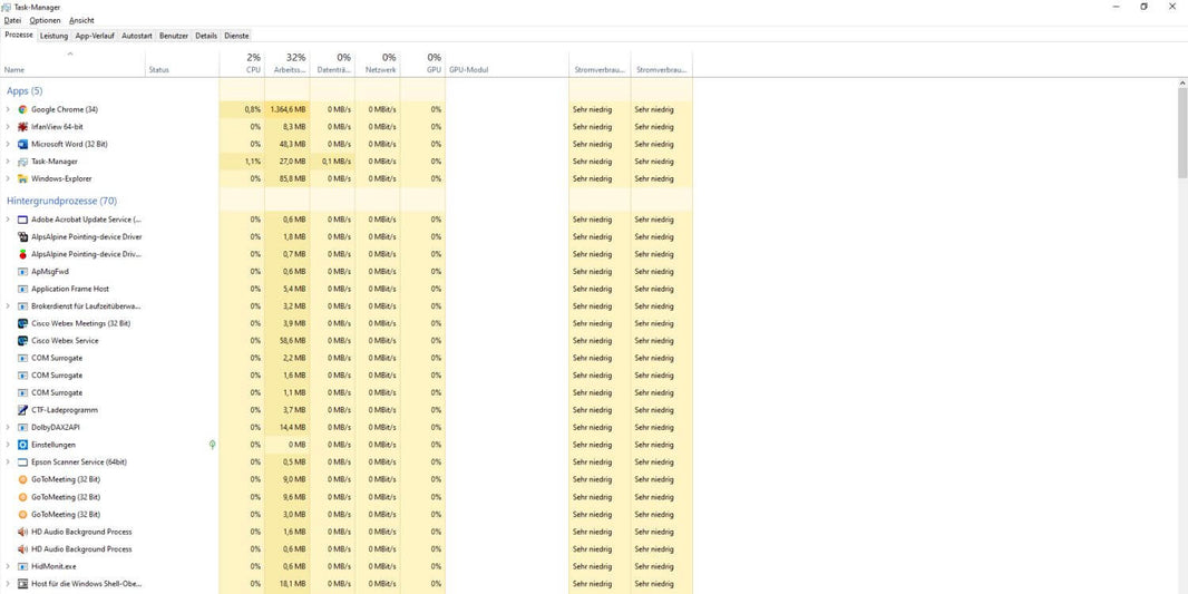 PC-Start bei Windows 10 mit Bordmitteln beschleunigen